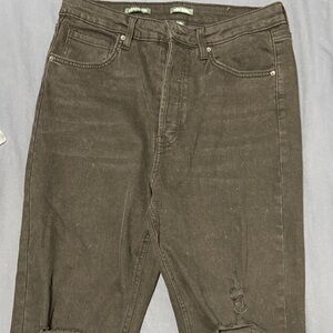 Black Distressed Jeans